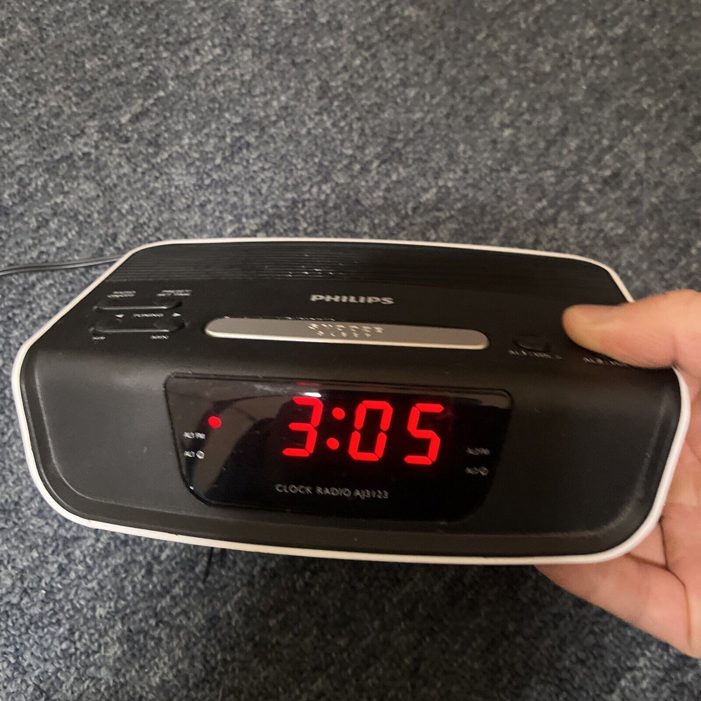 Philips AJ3223/79 Alarm Clock FM Radio