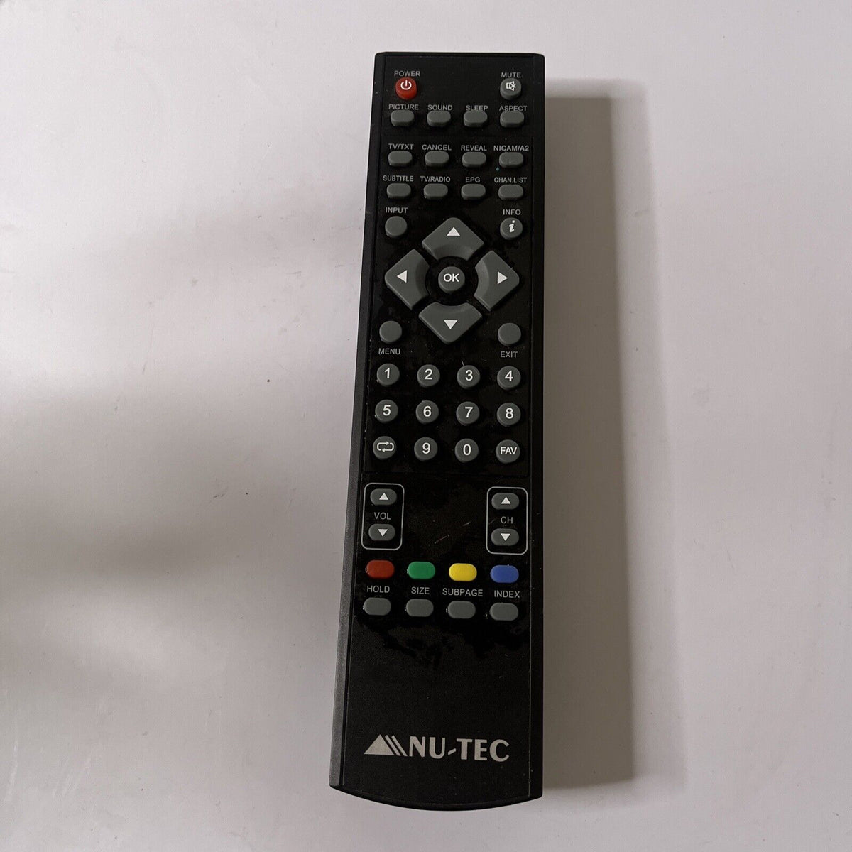 Tec Remote Control Genuine Nu-Tec Remote Control For TV – Retro Unit