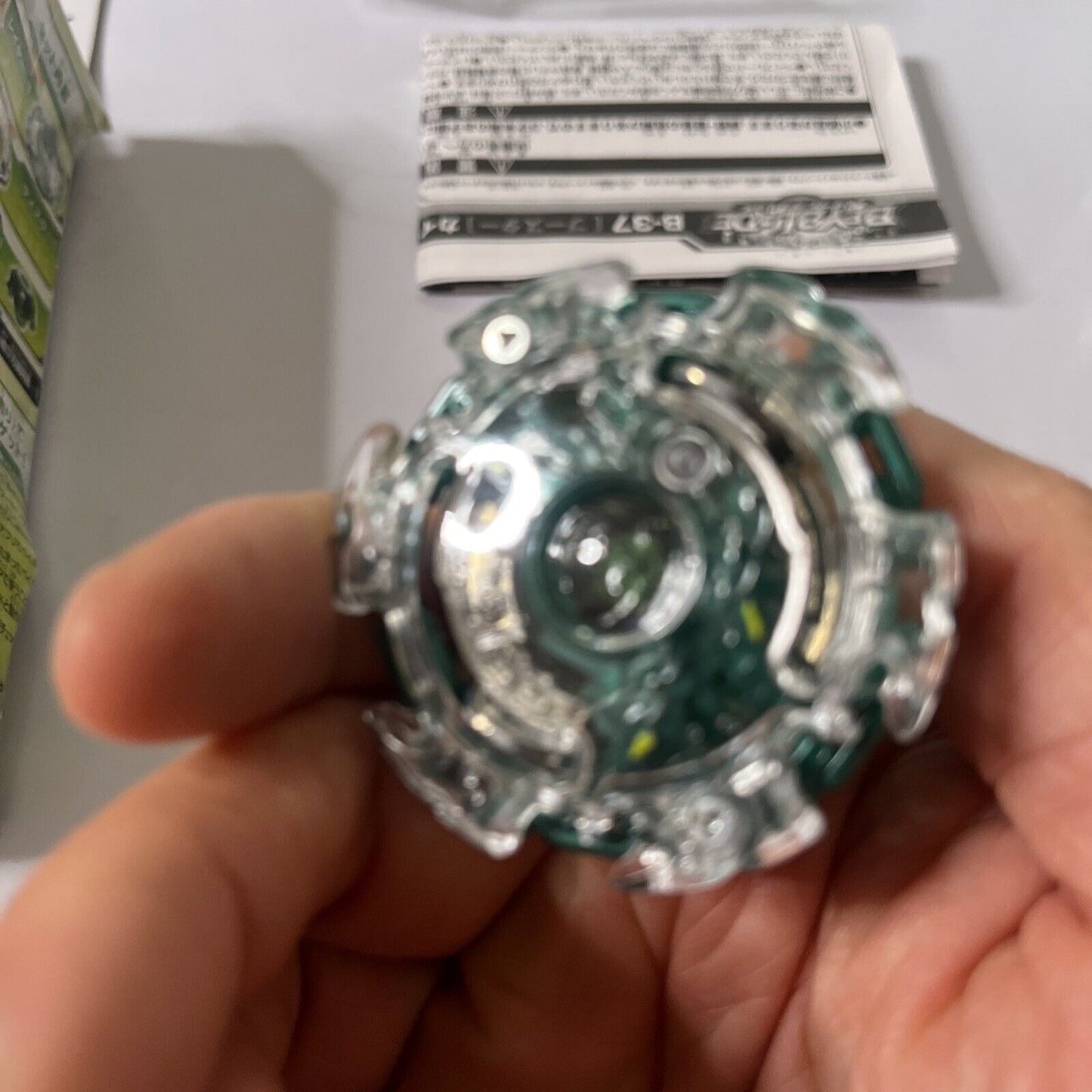 Beyblade Burst Kaiser Kerbeus. I. P­ Defence Booster Spin Top Takara Tomy B-37