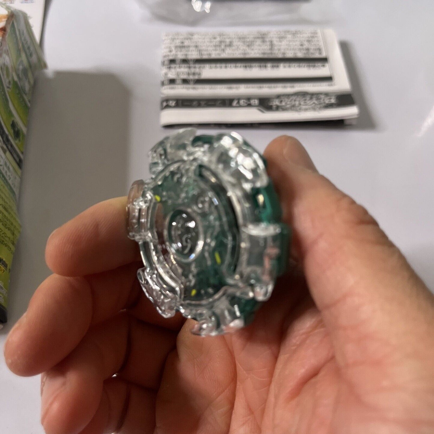 Beyblade Burst Kaiser Kerbeus. I. P­ Defence Booster Spin Top Takara Tomy B-37