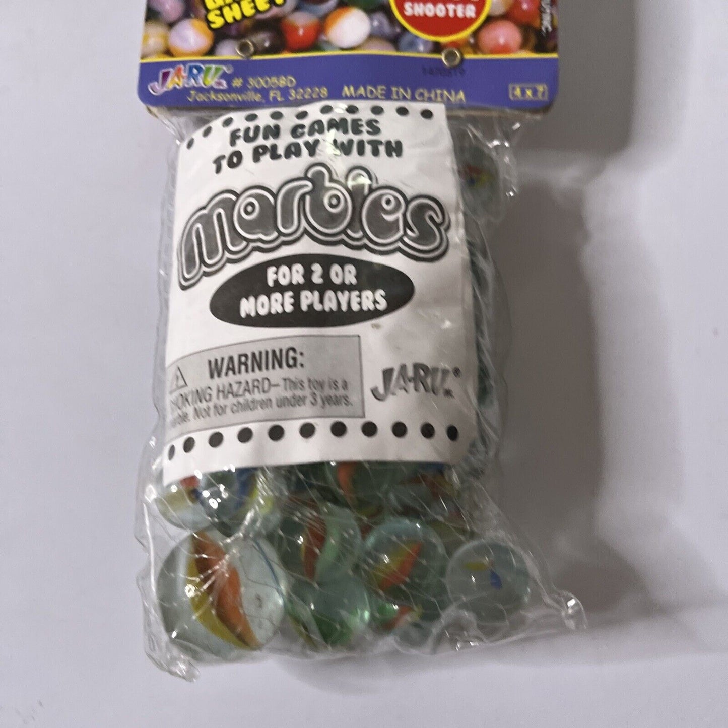 Marbles 50 Pack With Game Sheet *New*