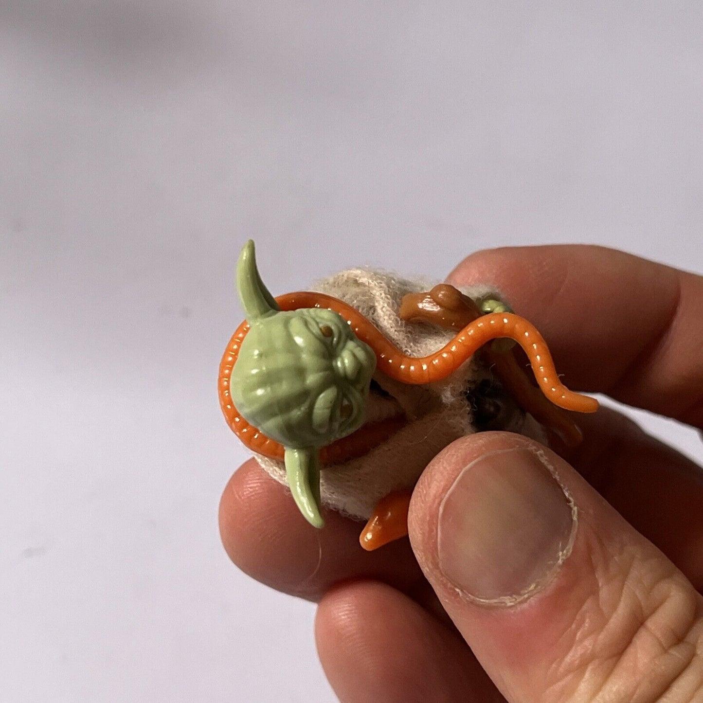 Yoda Star Wars With Snake & Cane 1980 LFL 2" Action Figure