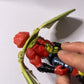Dragon Flyz Vintage 1995 Dread Wing 5” LGTI Red Action Figure