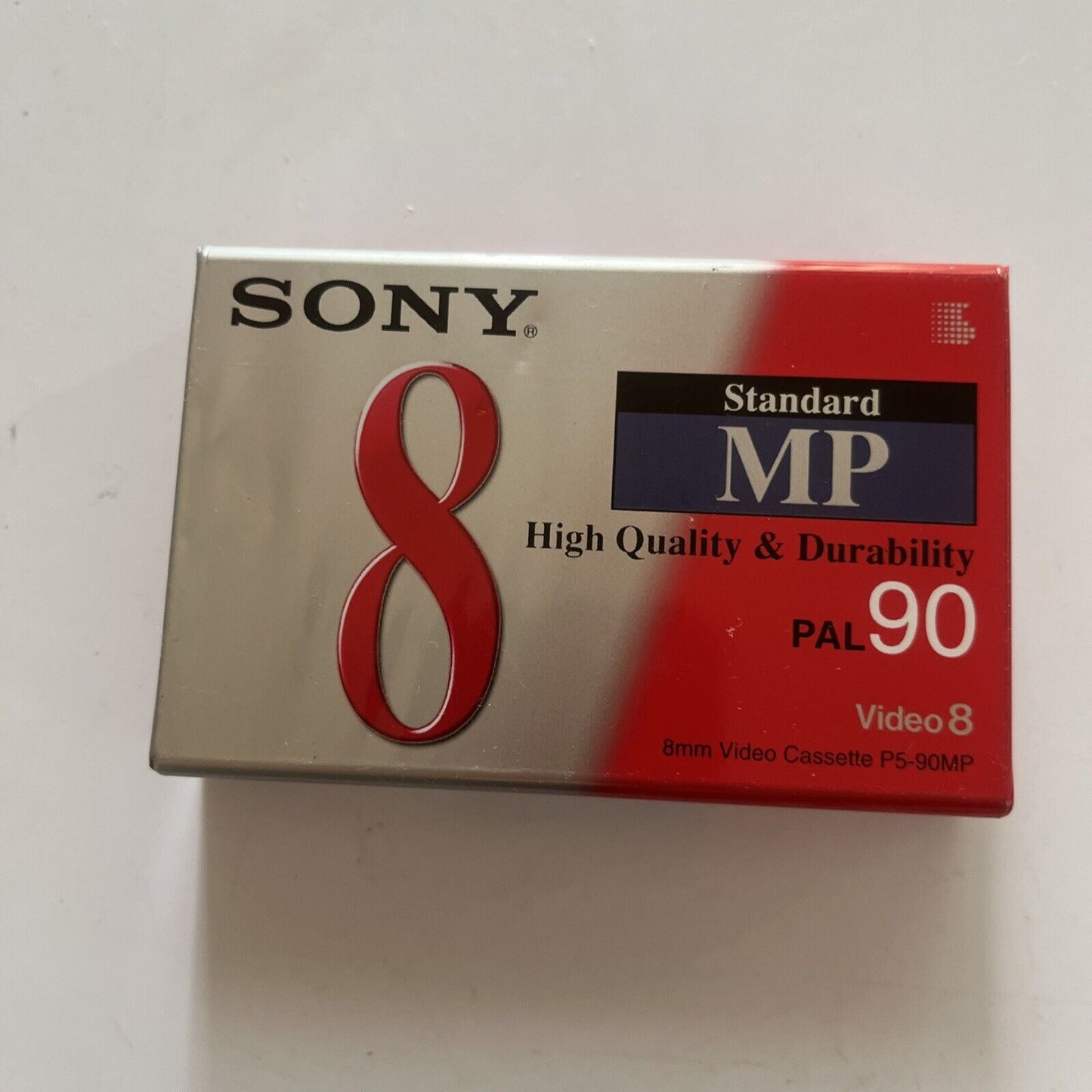 *New Sealed* Sony P5-90MP 8mm Metal Particle Video 8 Cassette Tape PAL