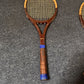 2x Vintage Slazenger Tennis Racquet Guillermo Vilas V-24 Wooden