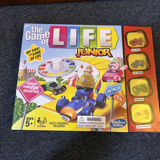 *New Sealed* Hasbro The Game of Life Junior Board Game (B0654)