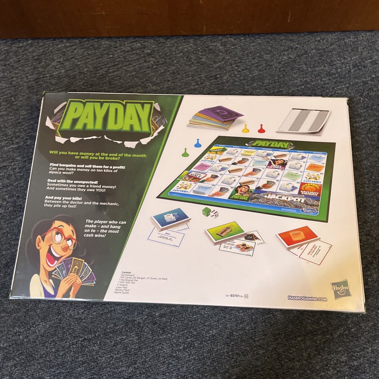 *New Sealed* Payday Hasbro Gaming Board Game