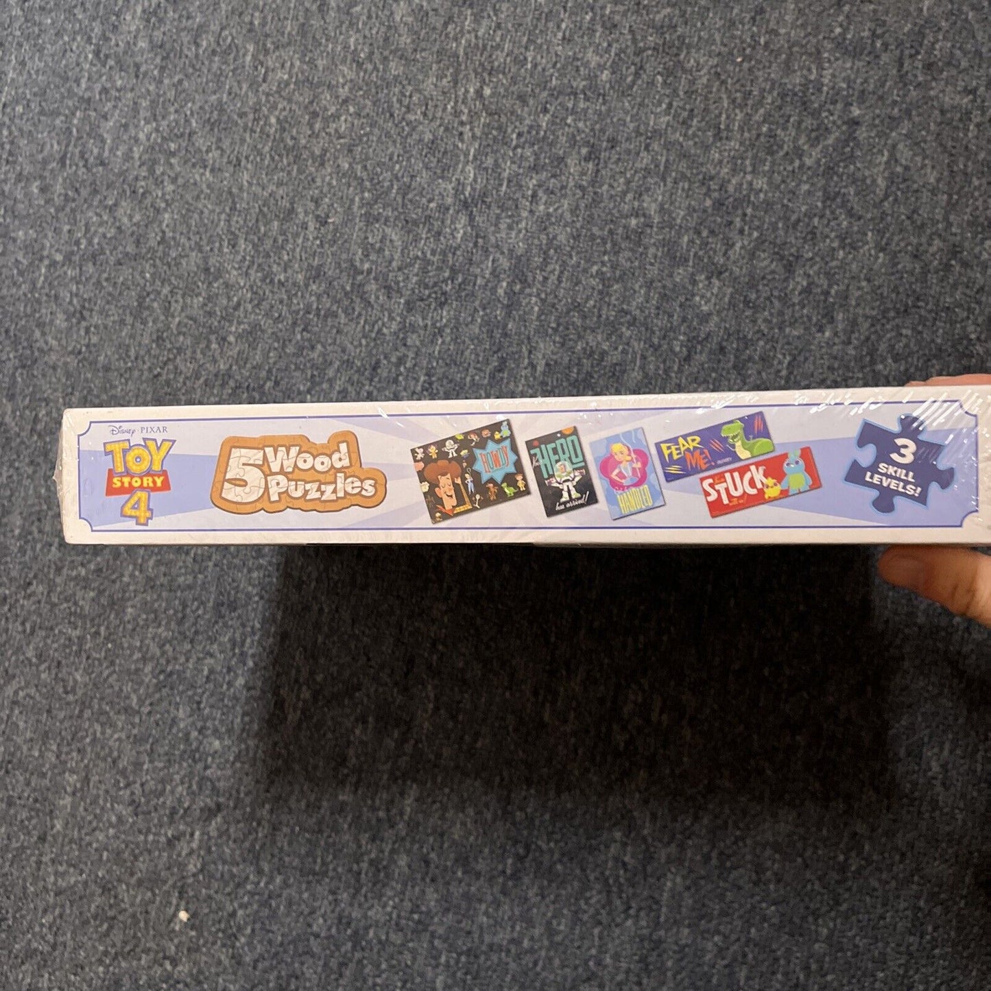 *New Sealed* Disney Pixar Toy Story 4 5-Wood Puzzles Jigsaw Puzzles Crown