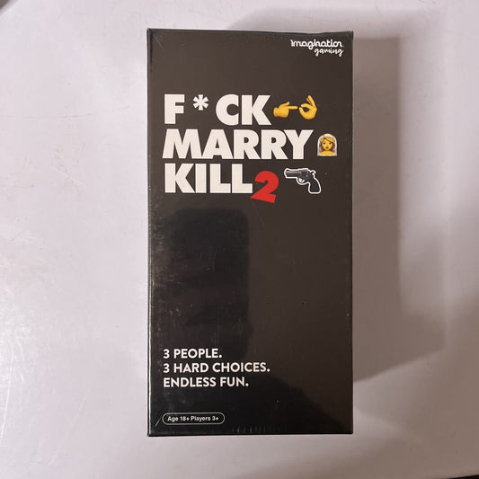 *New Sealed* F*ck, Marry, Kill 2 - Board Party Card Game Funny