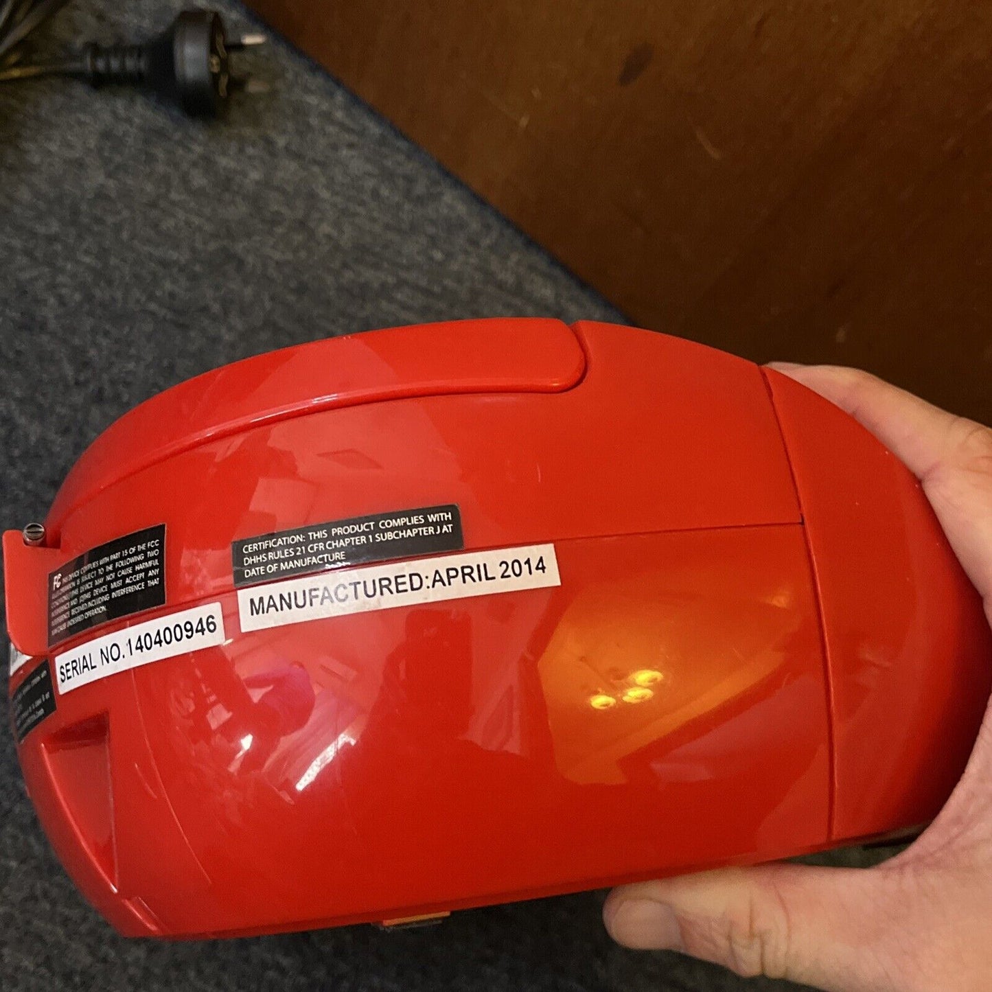 Spider-Man Portable CD Player With AM/FM Radio 56344 2014