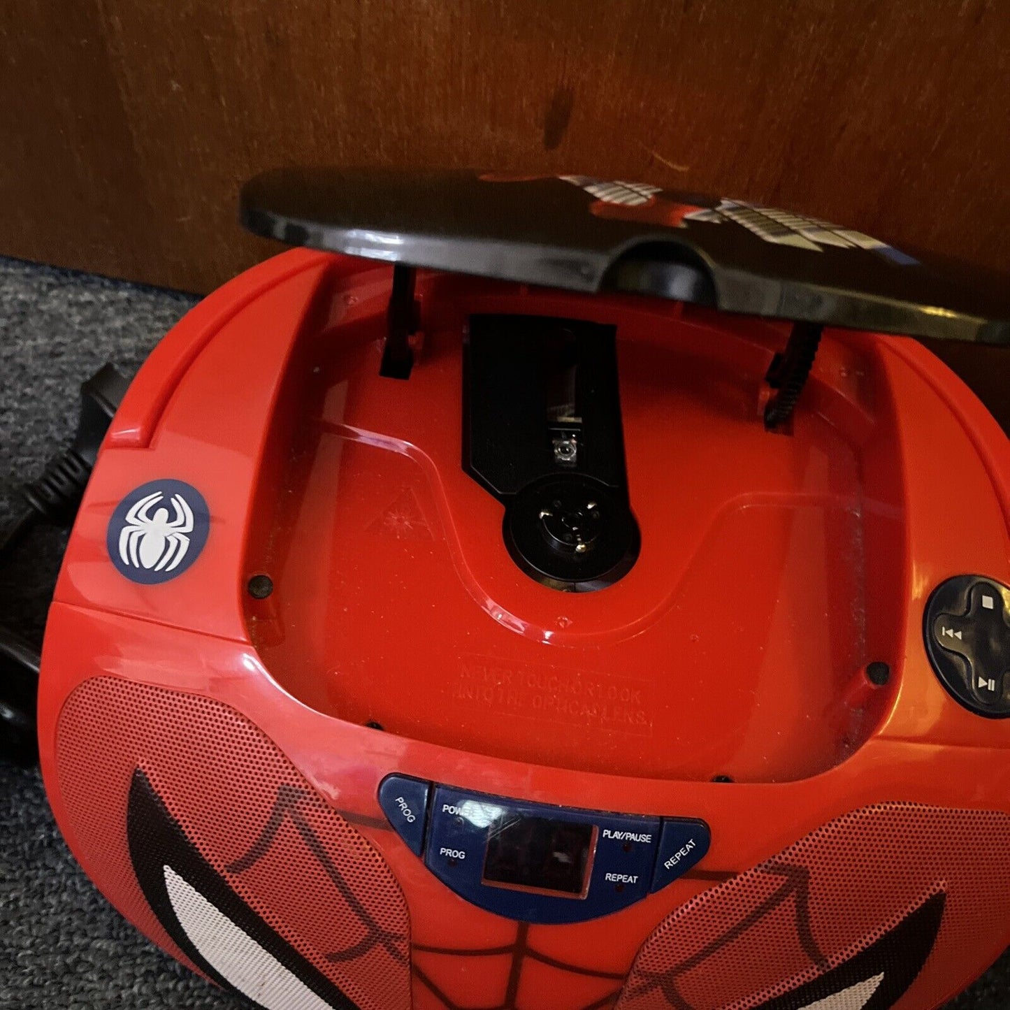 Spider-Man Portable CD Player With AM/FM Radio 56344 2014