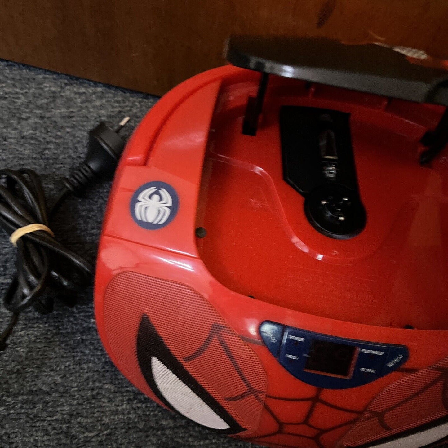 Spider-Man Portable CD Player With AM/FM Radio 56344 2014