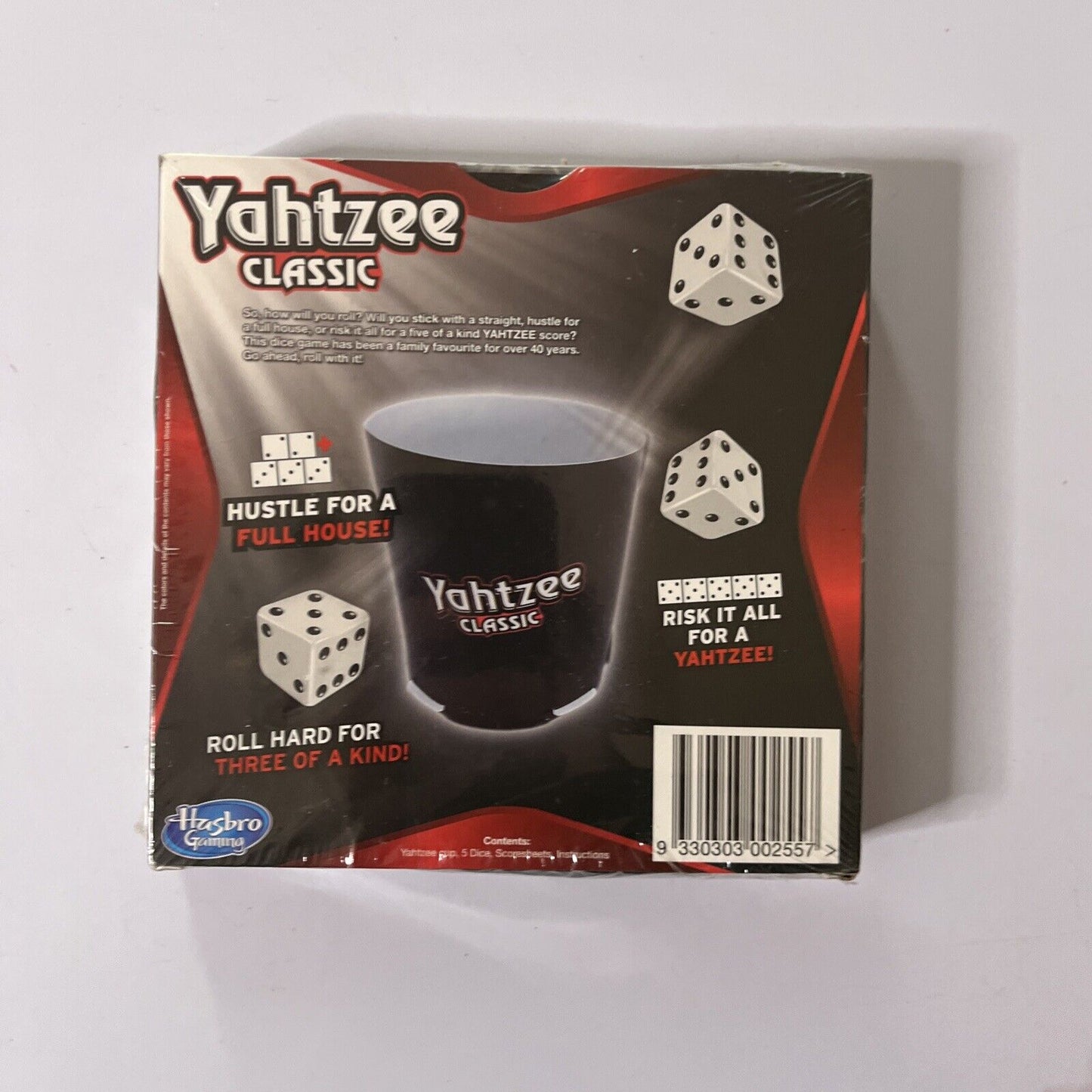 *New Sealed* Yahtzee Classic Mini Version Family Dice Game Hasbro Travel Size