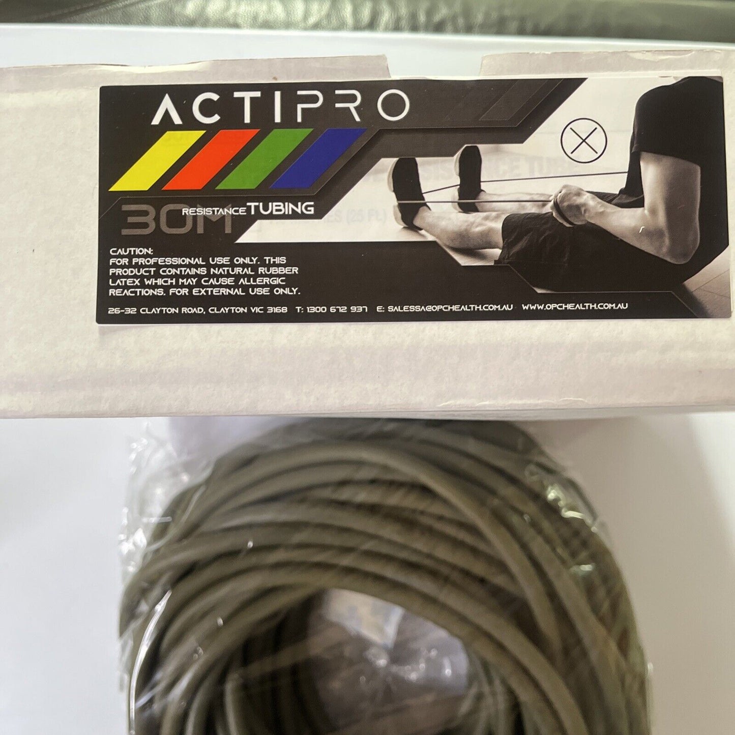 Actipro Resistance Tubing 1m 5m 25m Training Exercise Tube - Light-Super Strong