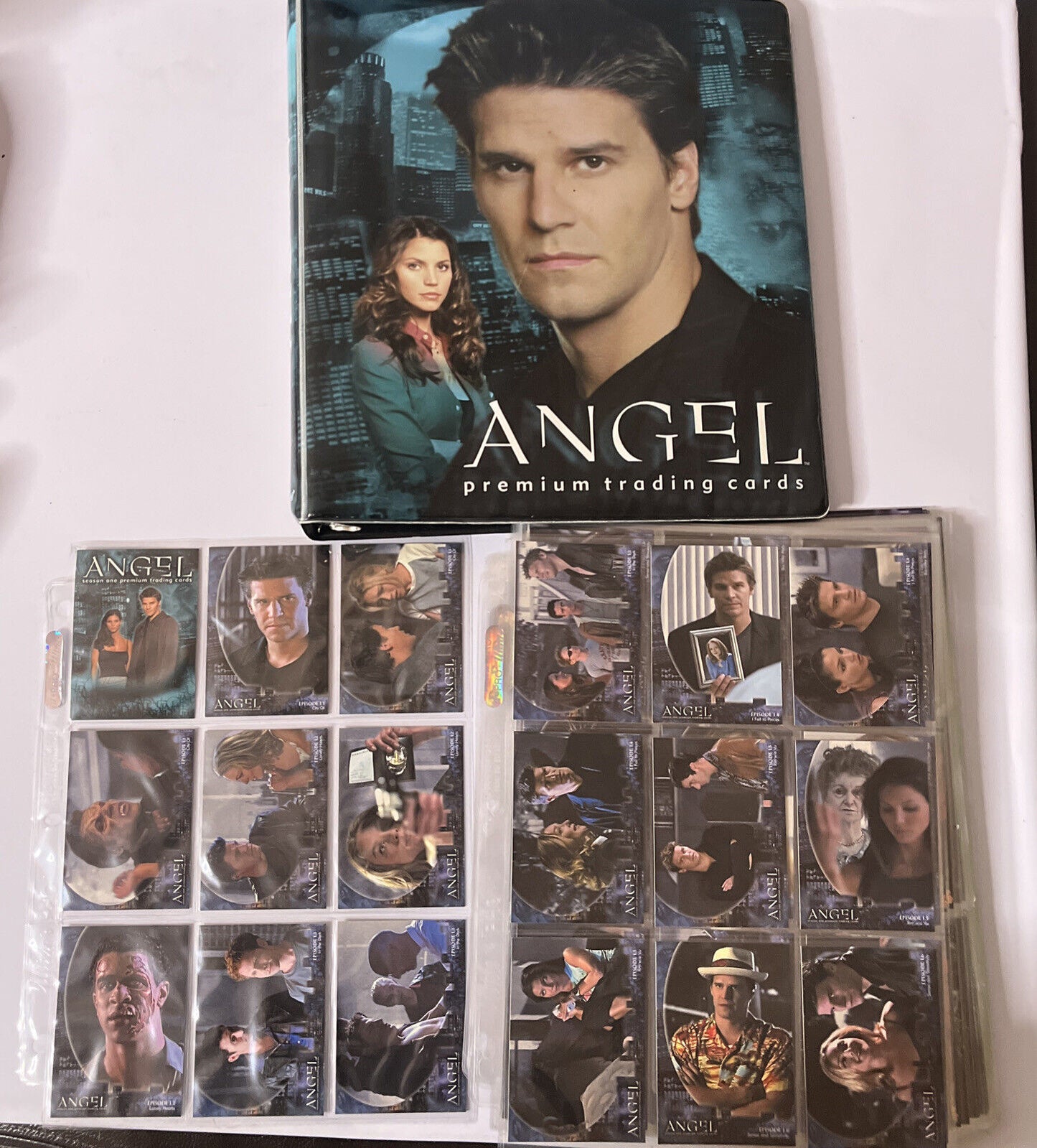 Angel Premium Trading Cards: Folder And 270 Cards Inkworks