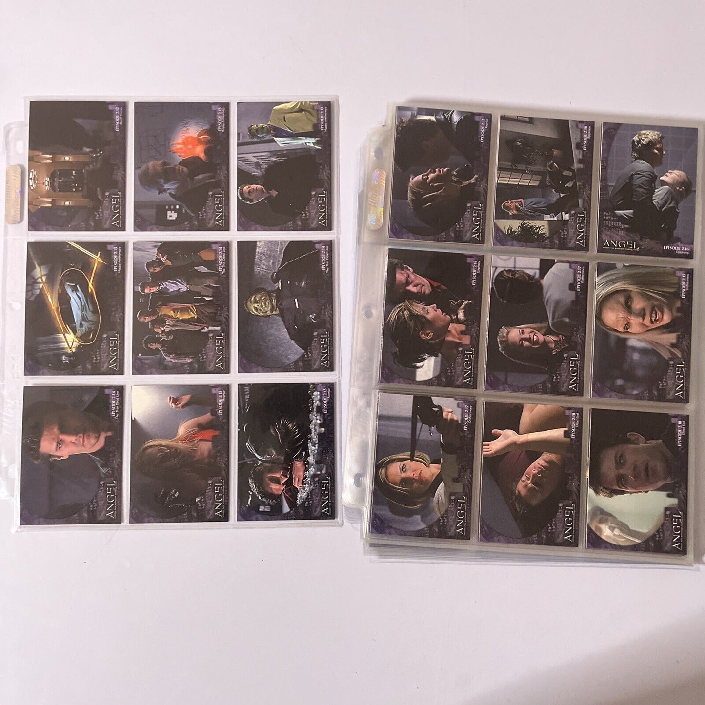 Angel Premium Trading Cards: Folder And 270 Cards Inkworks