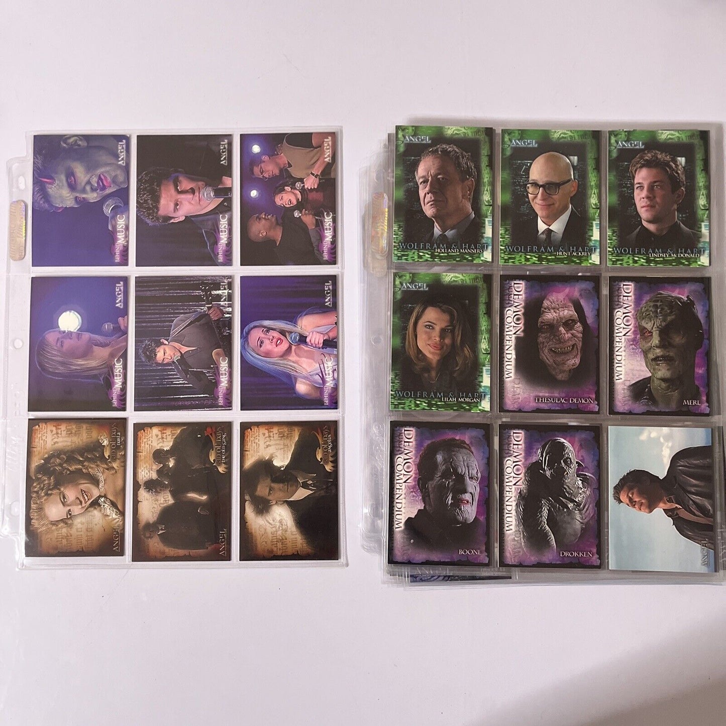 Angel Premium Trading Cards: Folder And 270 Cards Inkworks