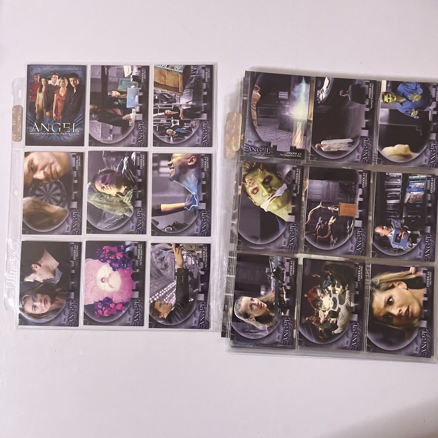 Angel Premium Trading Cards: Folder And 270 Cards Inkworks