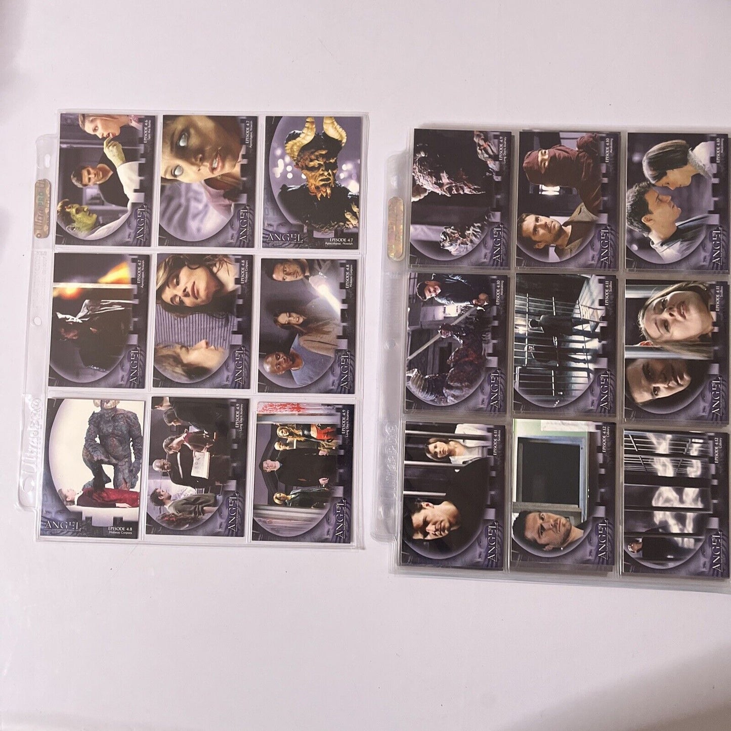 Angel Premium Trading Cards: Folder And 270 Cards Inkworks