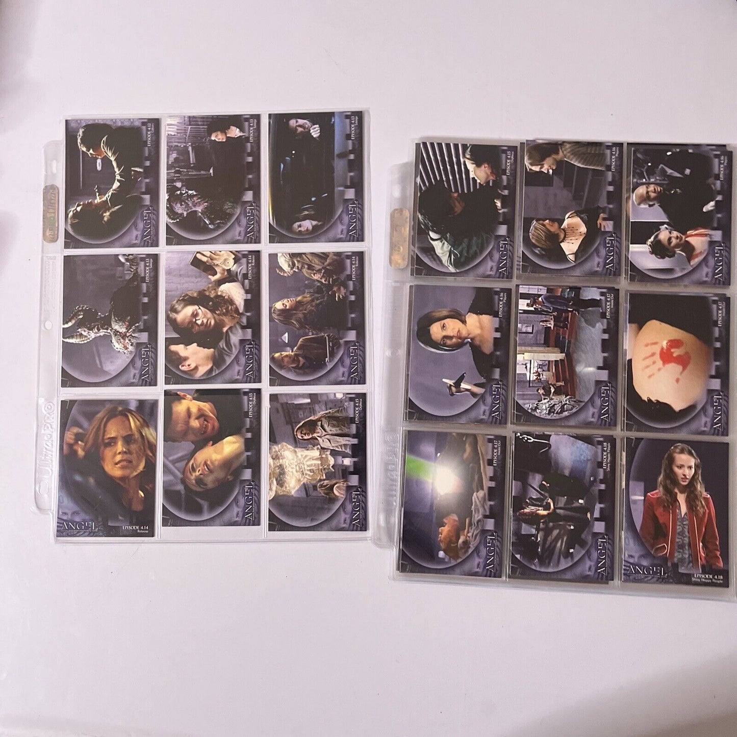 Angel Premium Trading Cards: Folder And 270 Cards Inkworks