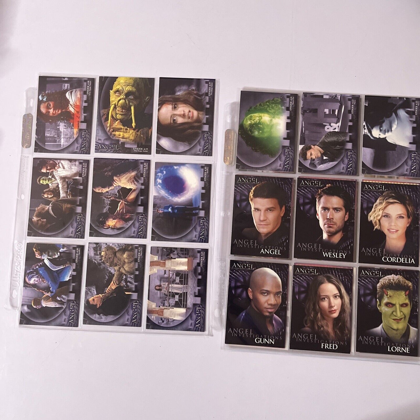 Angel Premium Trading Cards: Folder And 270 Cards Inkworks