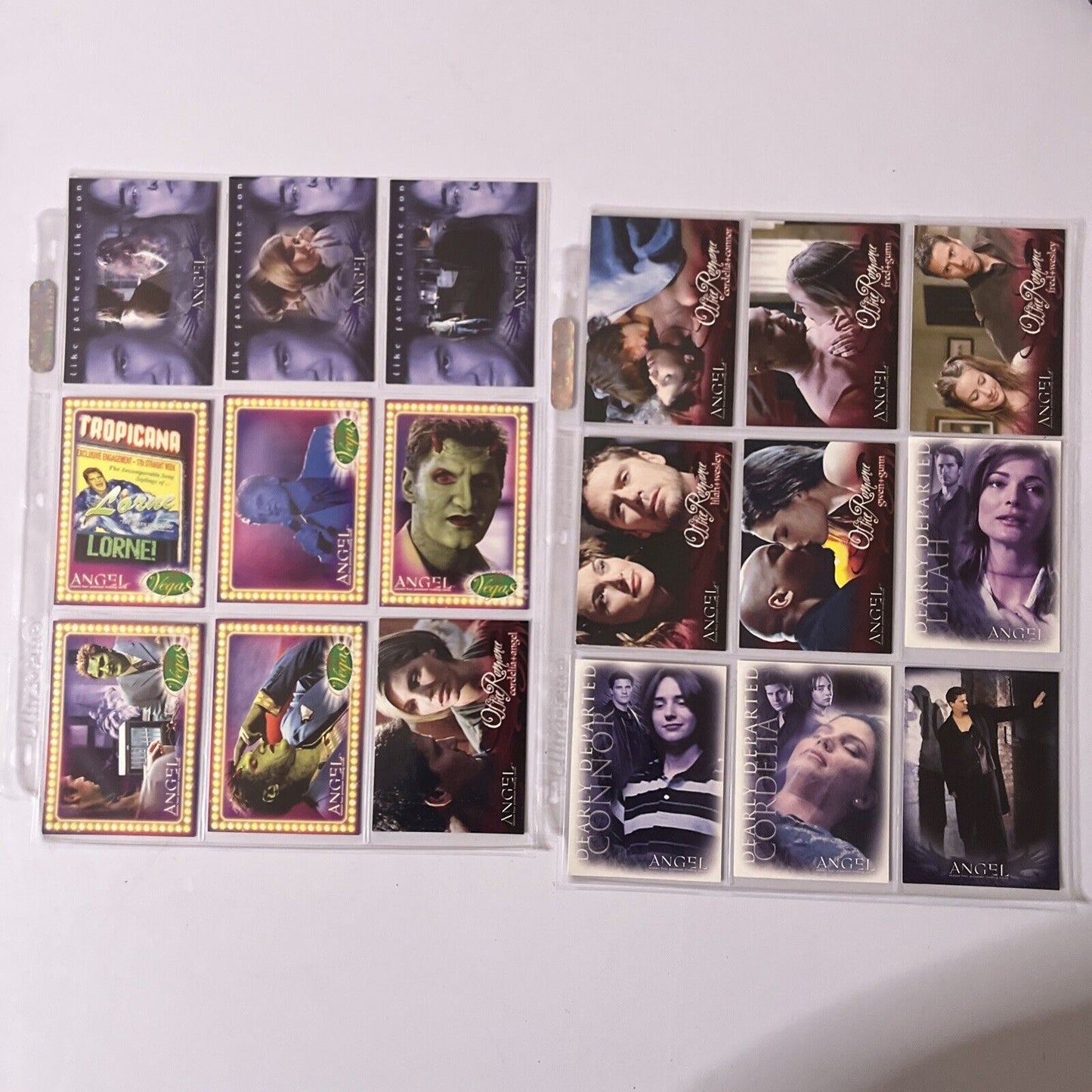 Angel Premium Trading Cards: Folder And 270 Cards Inkworks