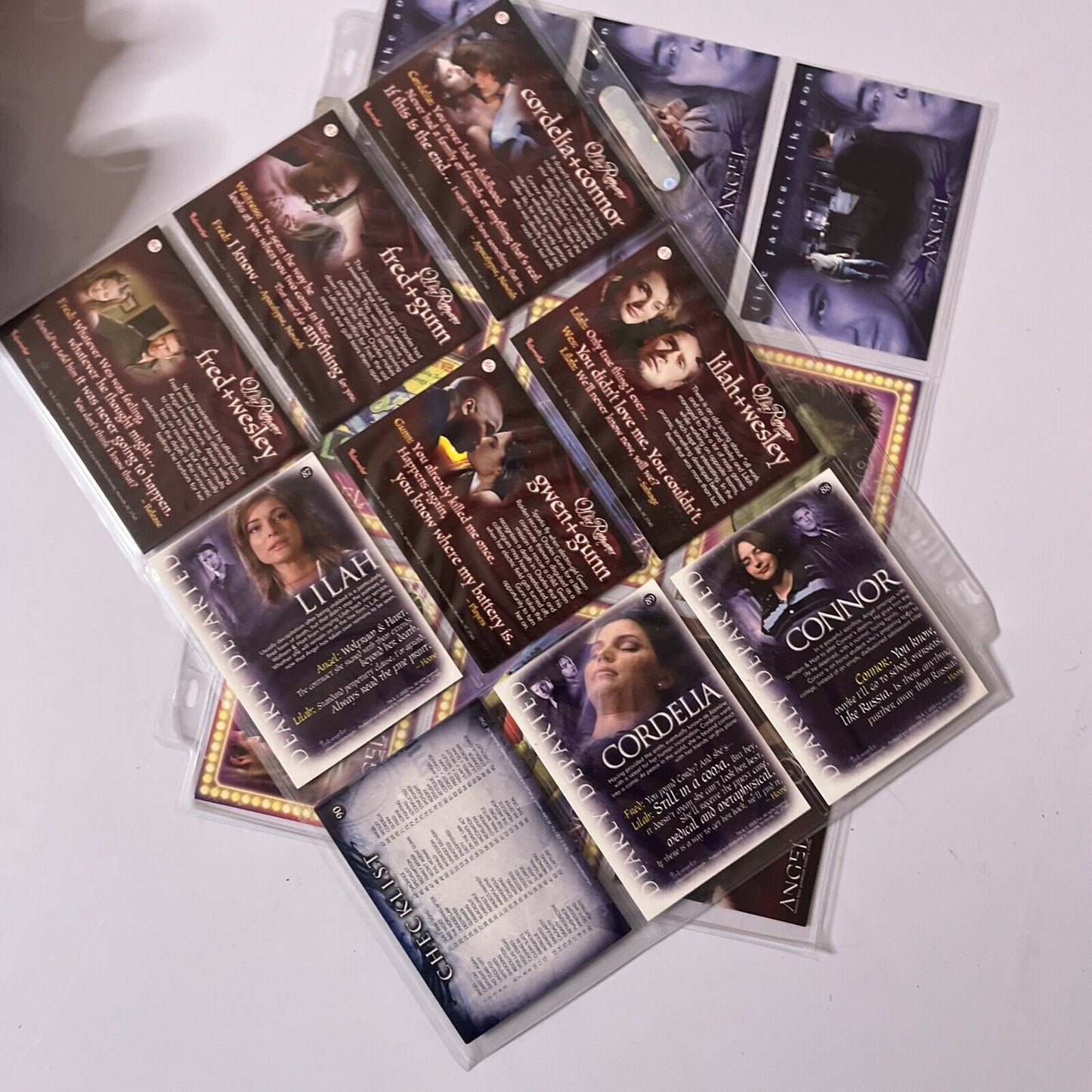 Angel Premium Trading Cards: Folder And 270 Cards Inkworks