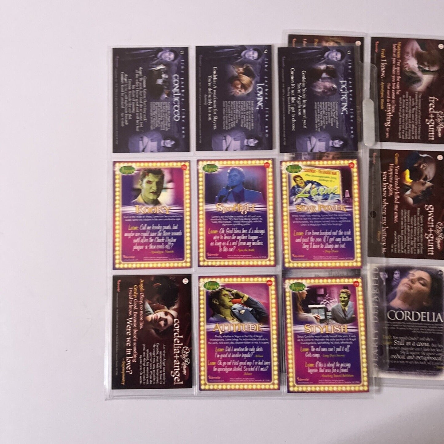 Angel Premium Trading Cards: Folder And 270 Cards Inkworks