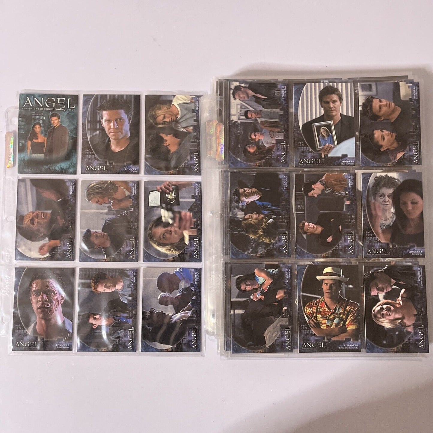 Angel Premium Trading Cards: Folder And 270 Cards Inkworks