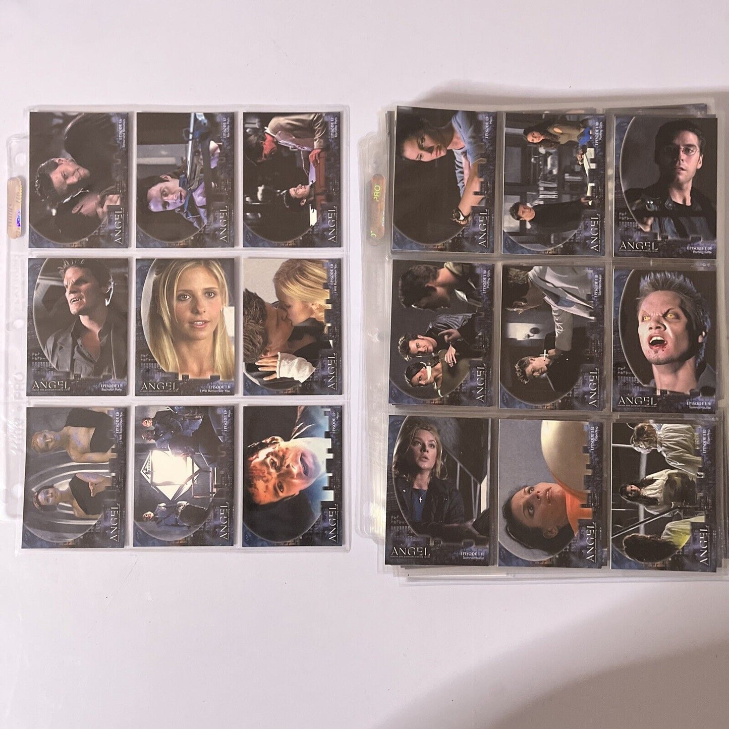 Angel Premium Trading Cards: Folder And 270 Cards Inkworks