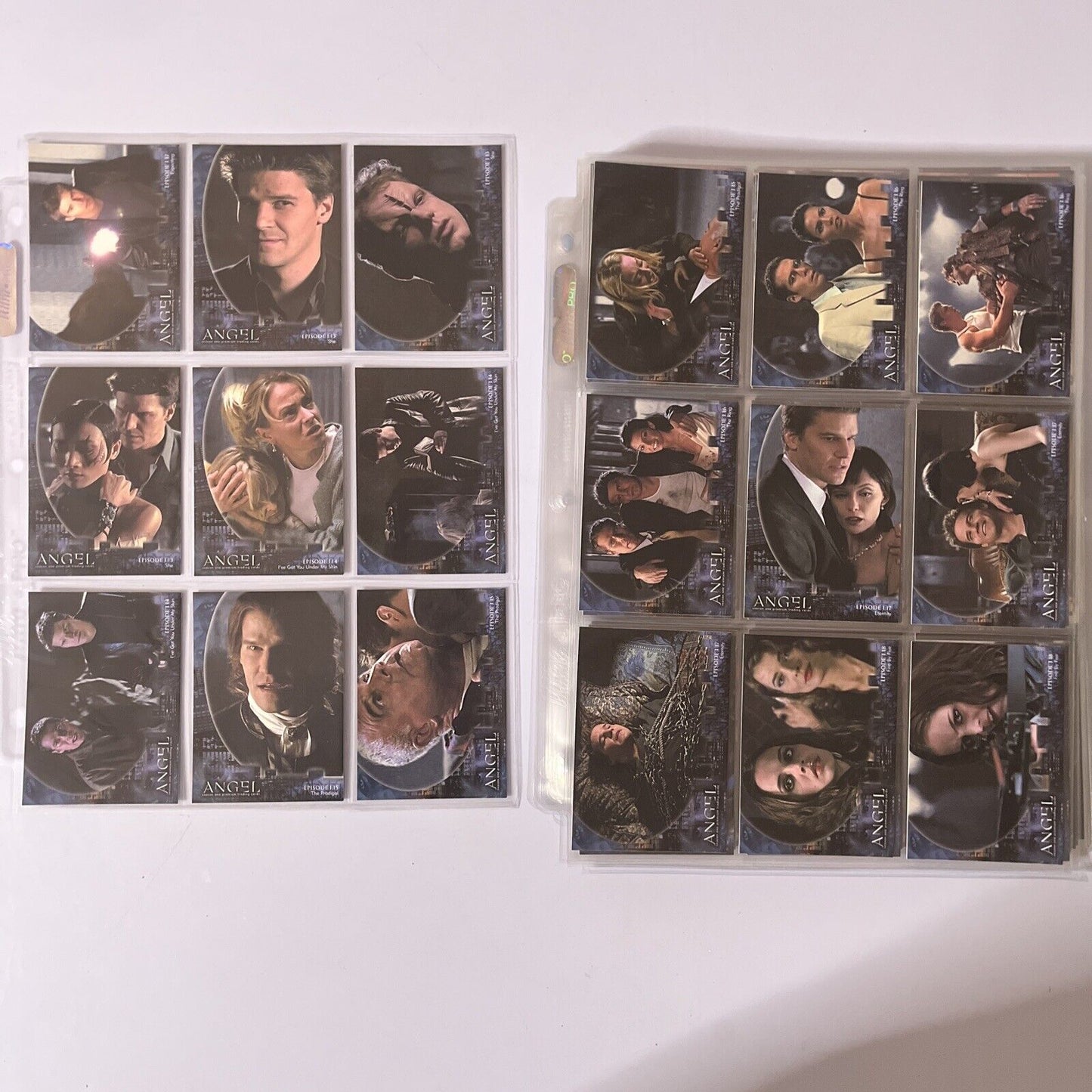 Angel Premium Trading Cards: Folder And 270 Cards Inkworks