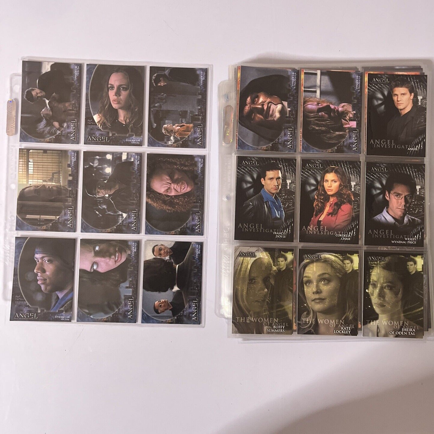 Angel Premium Trading Cards: Folder And 270 Cards Inkworks