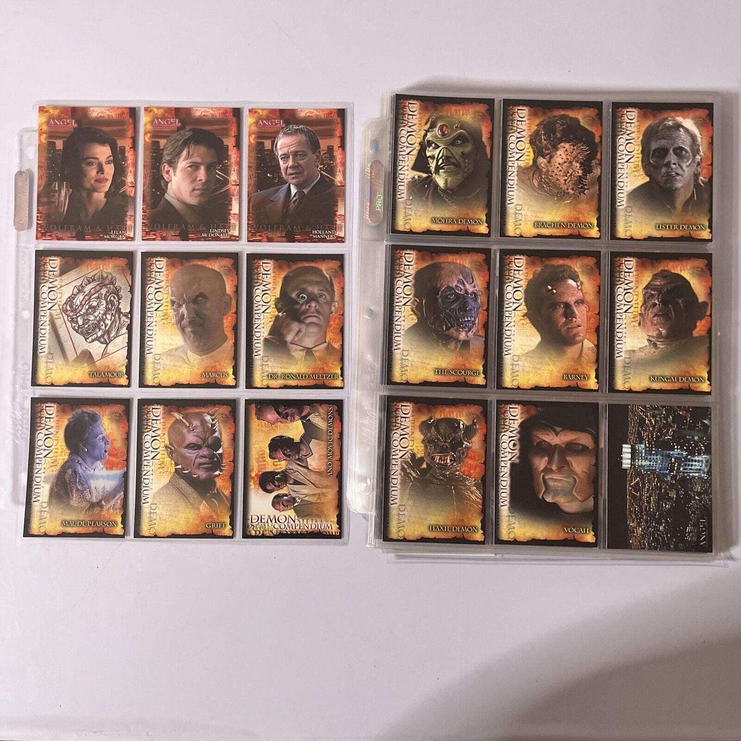 Angel Premium Trading Cards: Folder And 270 Cards Inkworks