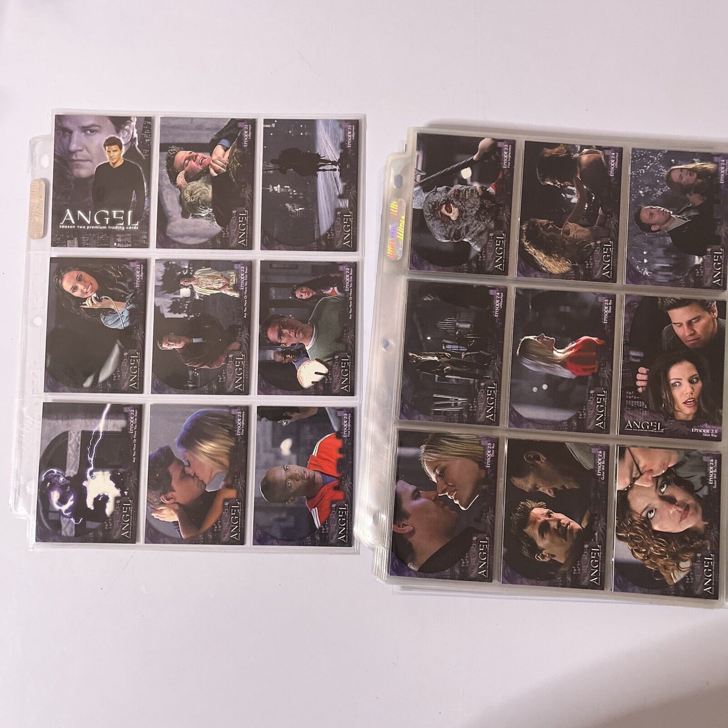 Angel Premium Trading Cards: Folder And 270 Cards Inkworks