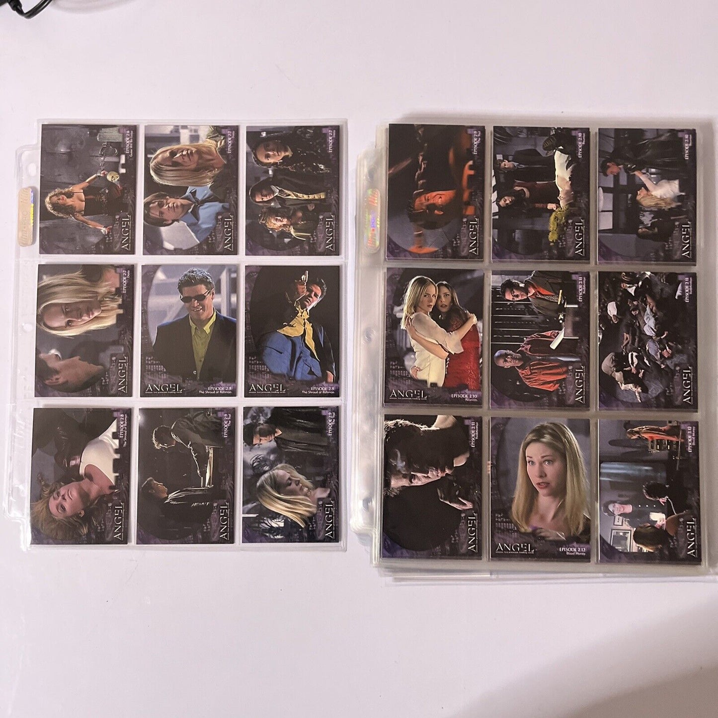 Angel Premium Trading Cards: Folder And 270 Cards Inkworks