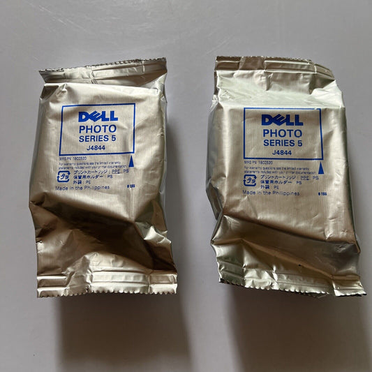2x Dell Photo Series 5 J4844 Ink Cartridge