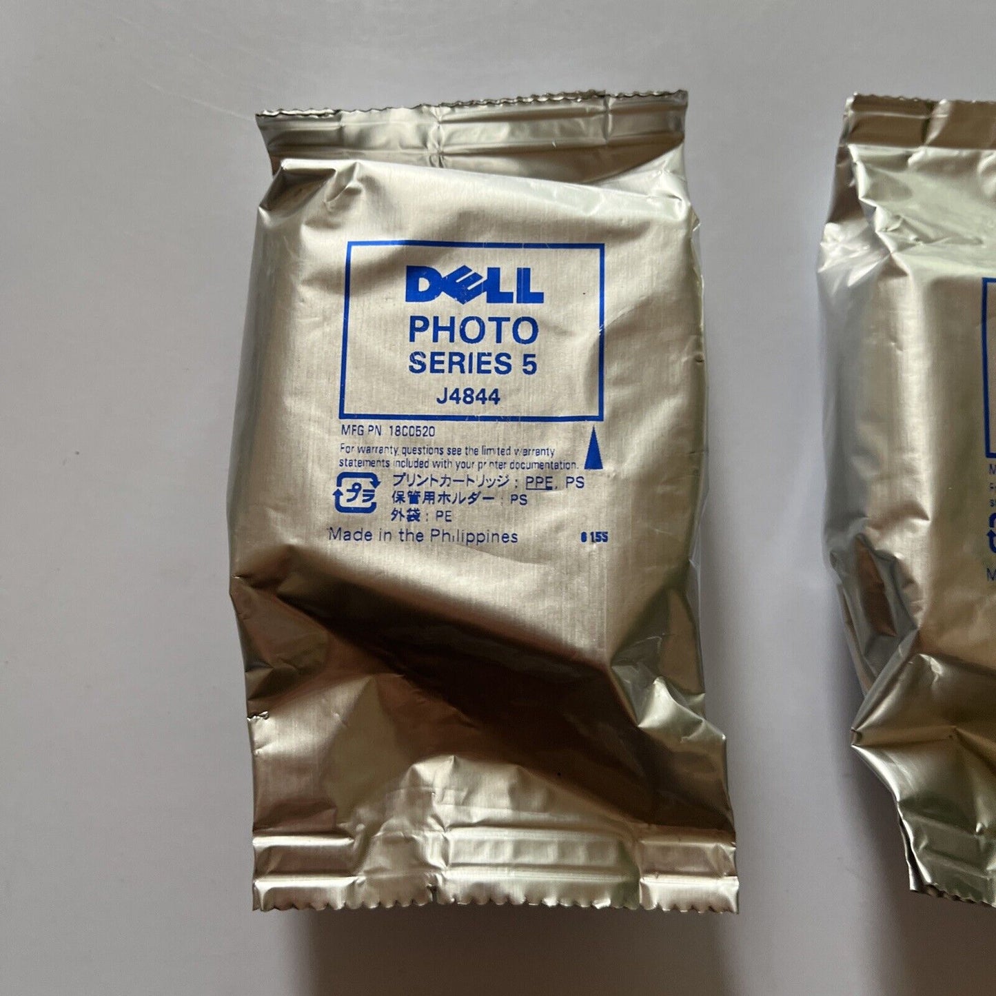 2x Dell Photo Series 5 J4844 Ink Cartridge