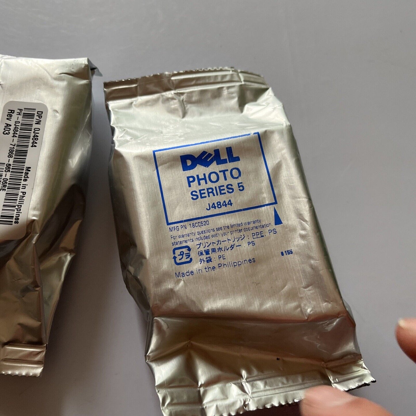 2x Dell Photo Series 5 J4844 Ink Cartridge
