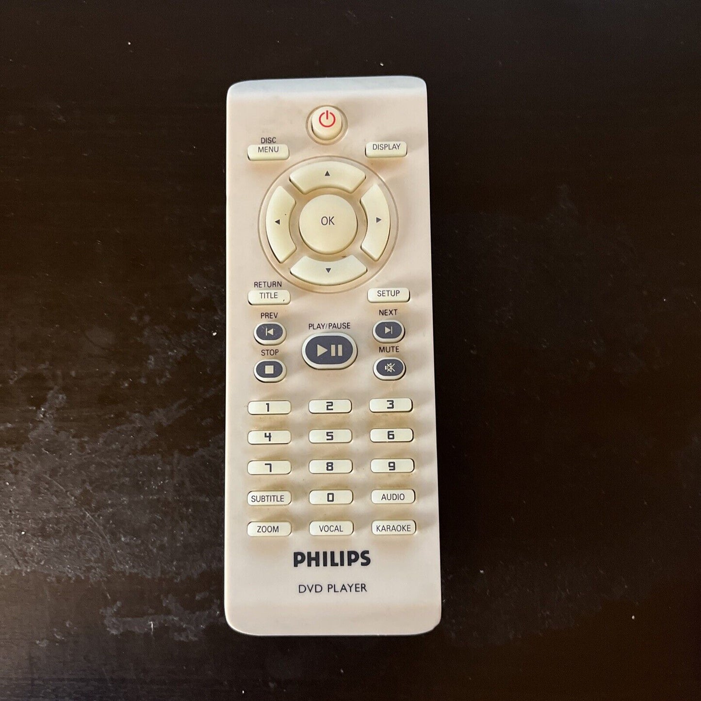 Philips RC-2021 Remote Control For DVD Player