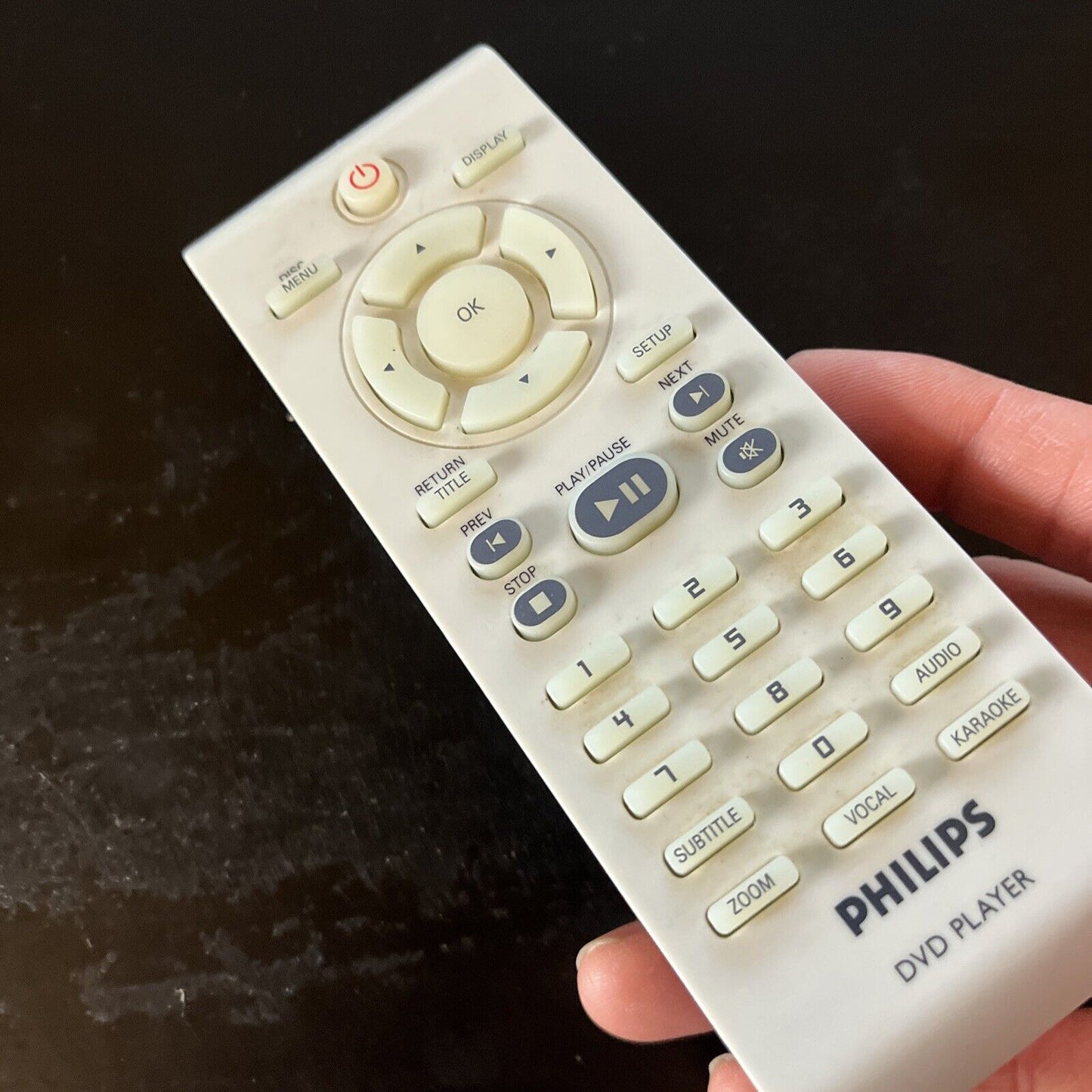 Philips RC-2021 Remote Control For DVD Player