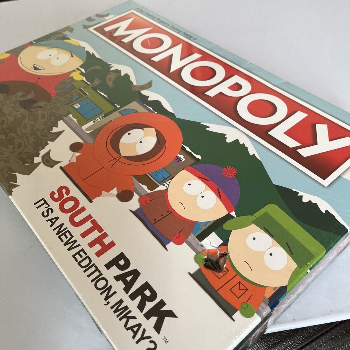 *New Sealed* Monopoly South Park It's A New Edition, Mkay? Board Game - WIN01956