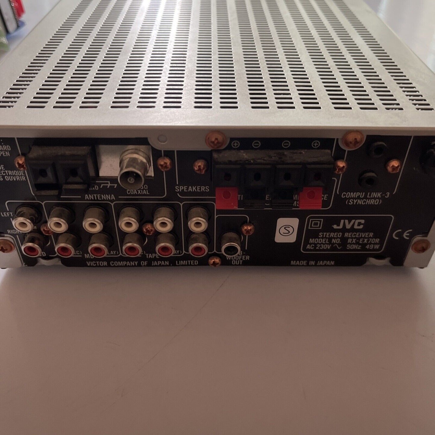 JVC RX-EX70R Integrated Amplifier AM/FM Radio Tuner *No Speaker Or Remote*