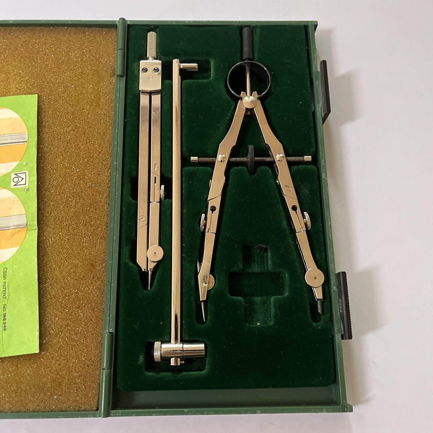 Jasco Kin Compass Technical Drawing Set 724AP - Made in Czechoslovakia