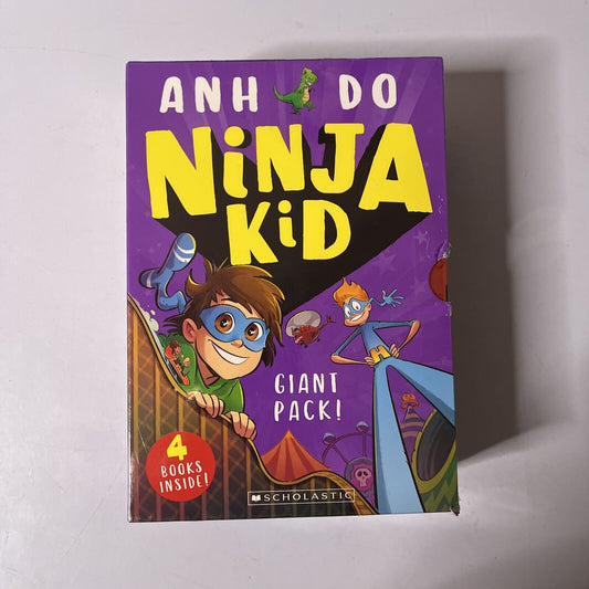 *New Seale* Anh Do: Ninja Kid 4 Books Collection 4 Book Gift Set "Nerd to Ninja"