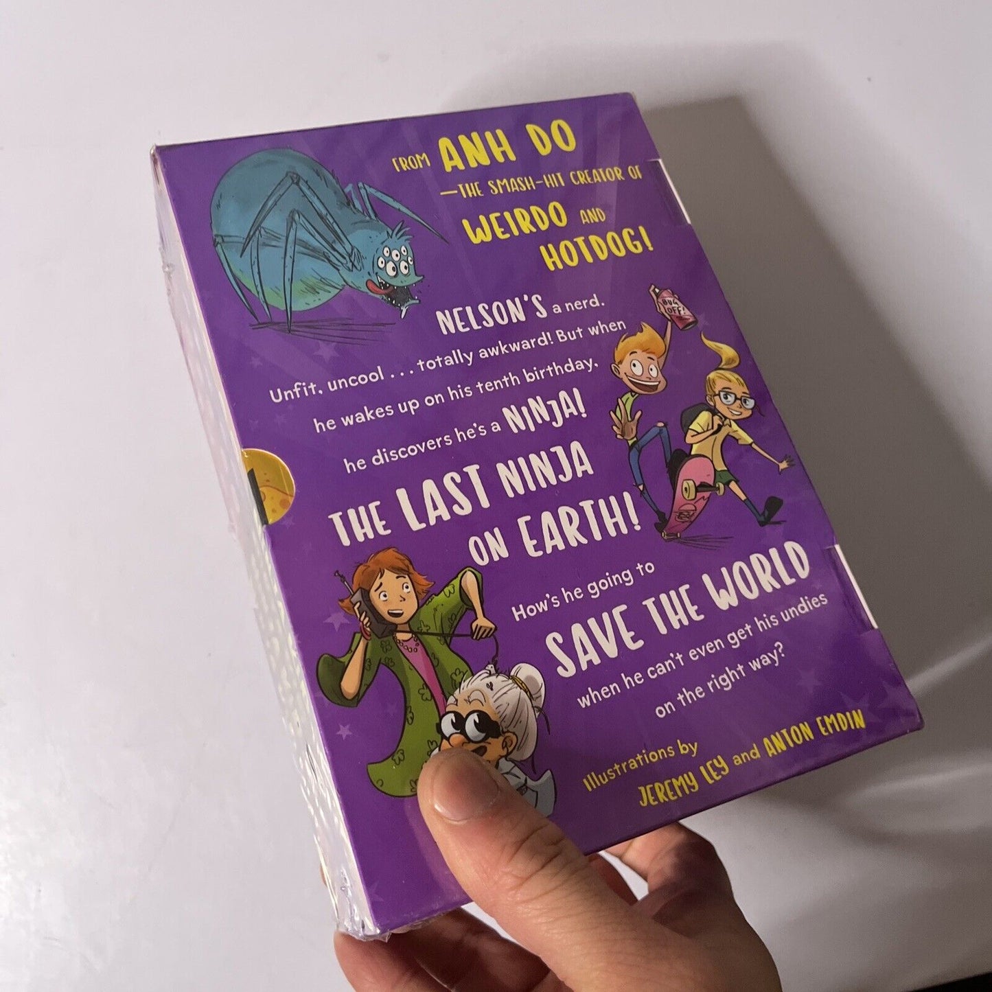 *New Seale* Anh Do: Ninja Kid 4 Books Collection 4 Book Gift Set "Nerd to Ninja"