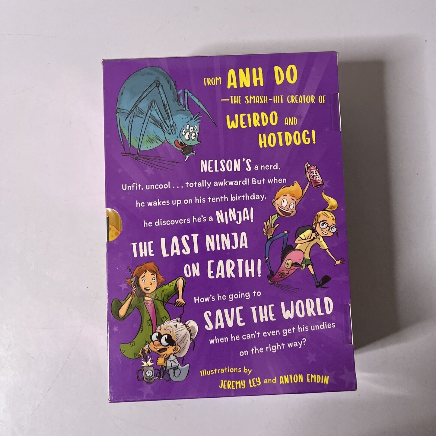 *New Seale* Anh Do: Ninja Kid 4 Books Collection 4 Book Gift Set "Nerd to Ninja"