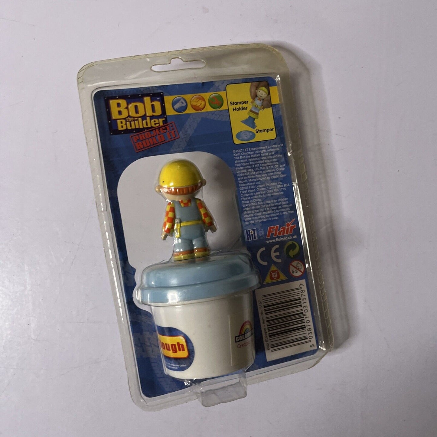 *New Sealed* Bob The Builder Stamper With Dough 2007