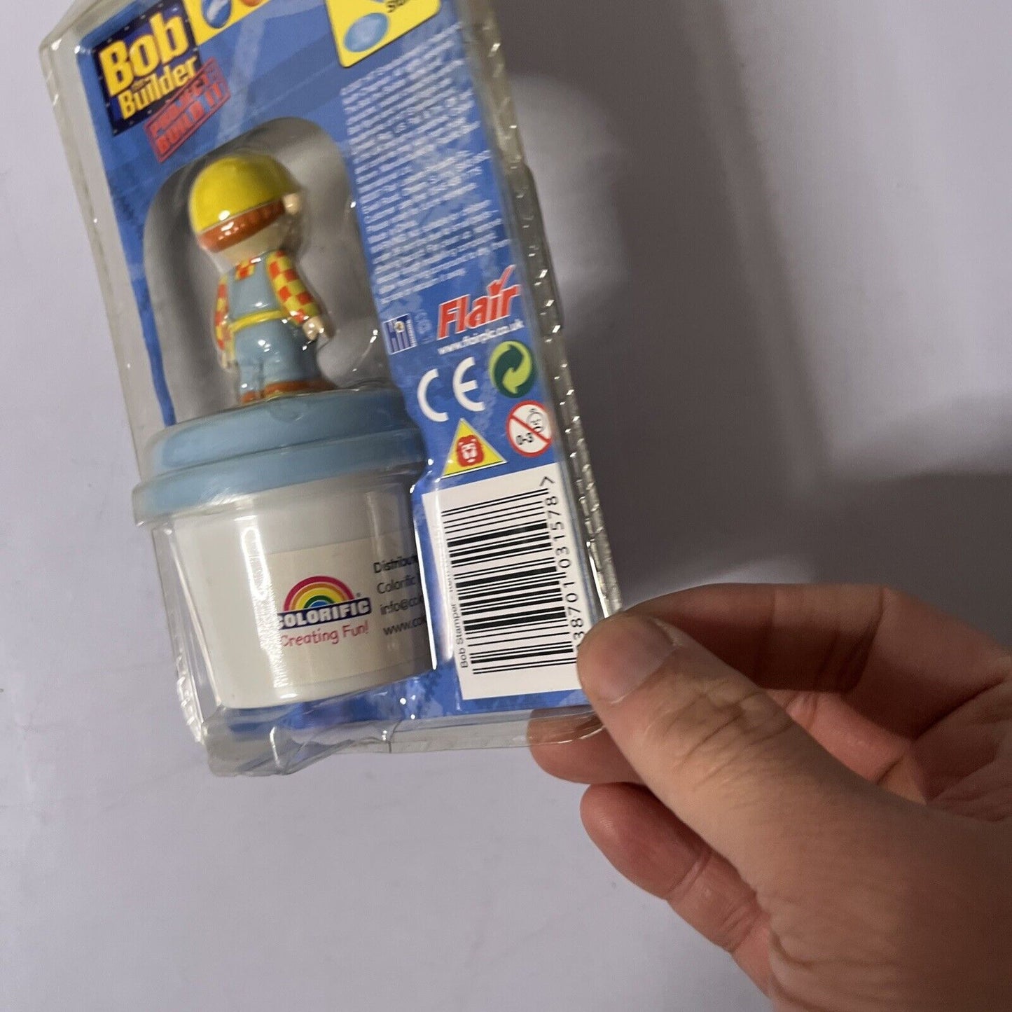 *New Sealed* Bob The Builder Stamper With Dough 2007