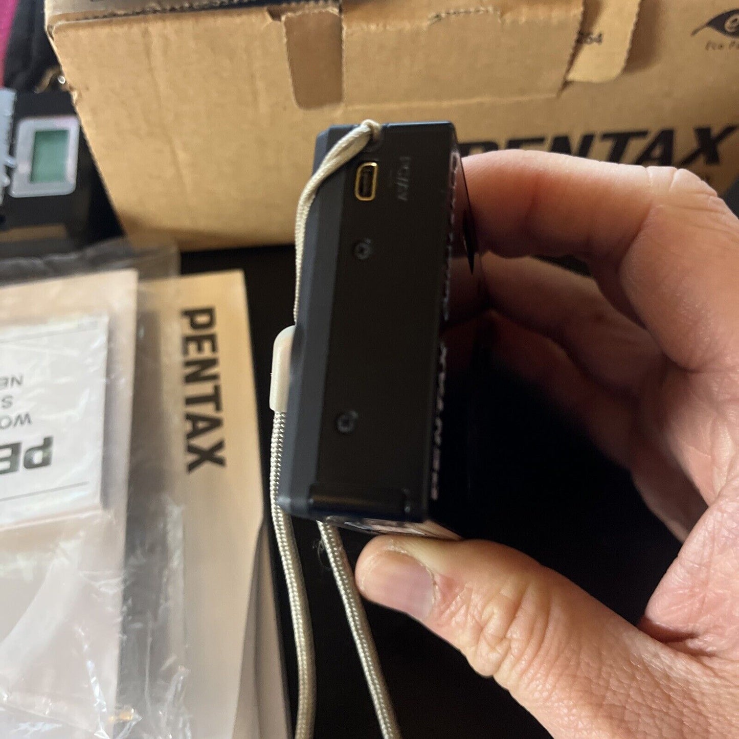 Pentax Optio LS100 Digital Camera 14MP 4x Optical Zoom