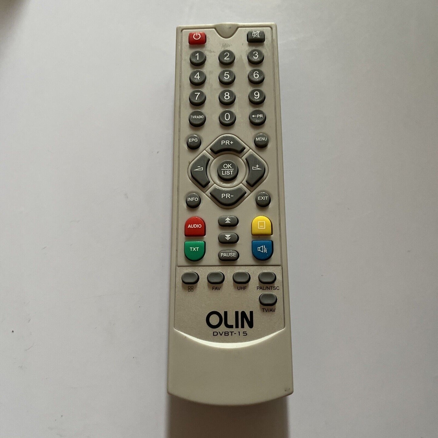 Genuine Olin DVBT-15 Remote Control for Digital Set Top Box